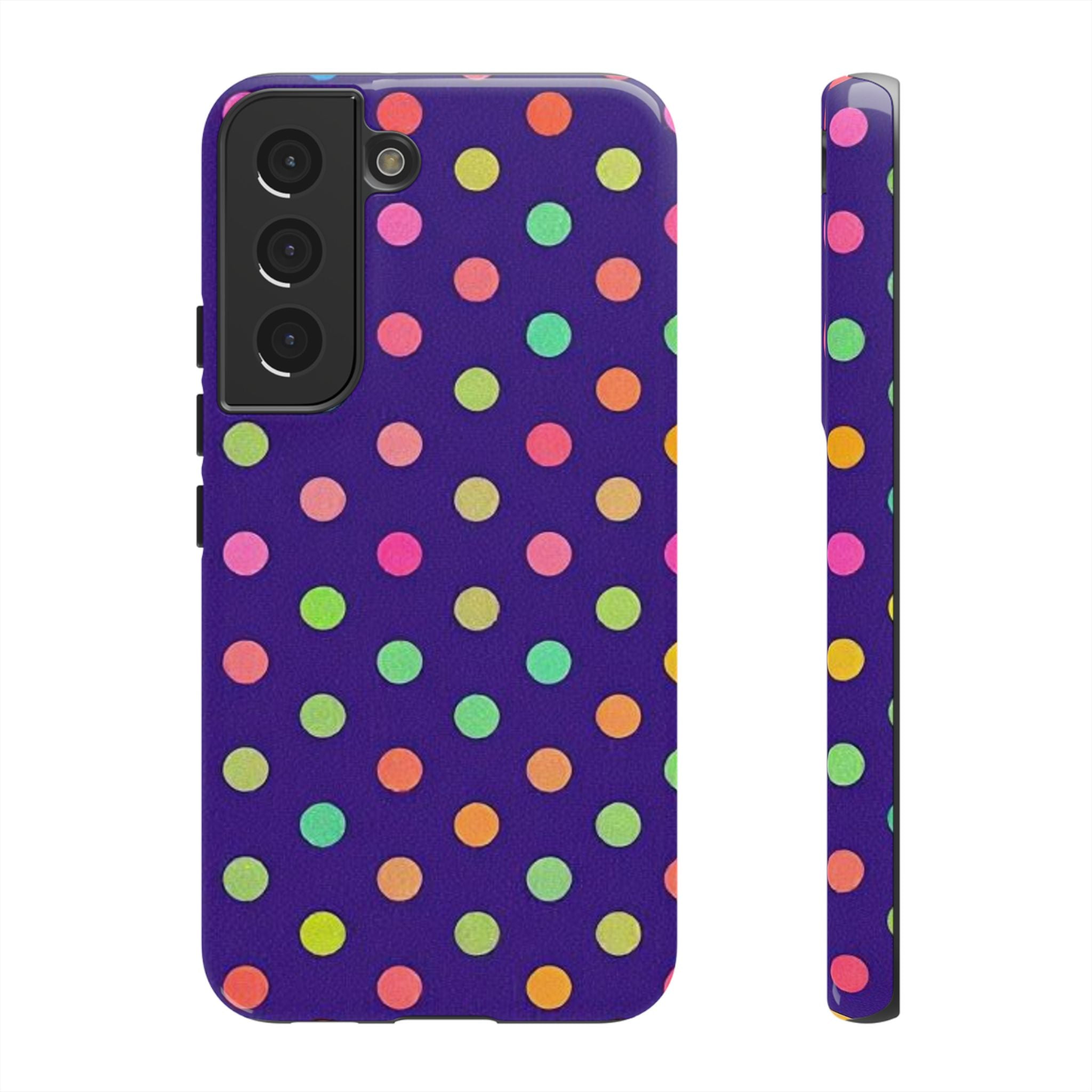 Colorful Polka-Dot Tough Case for Android