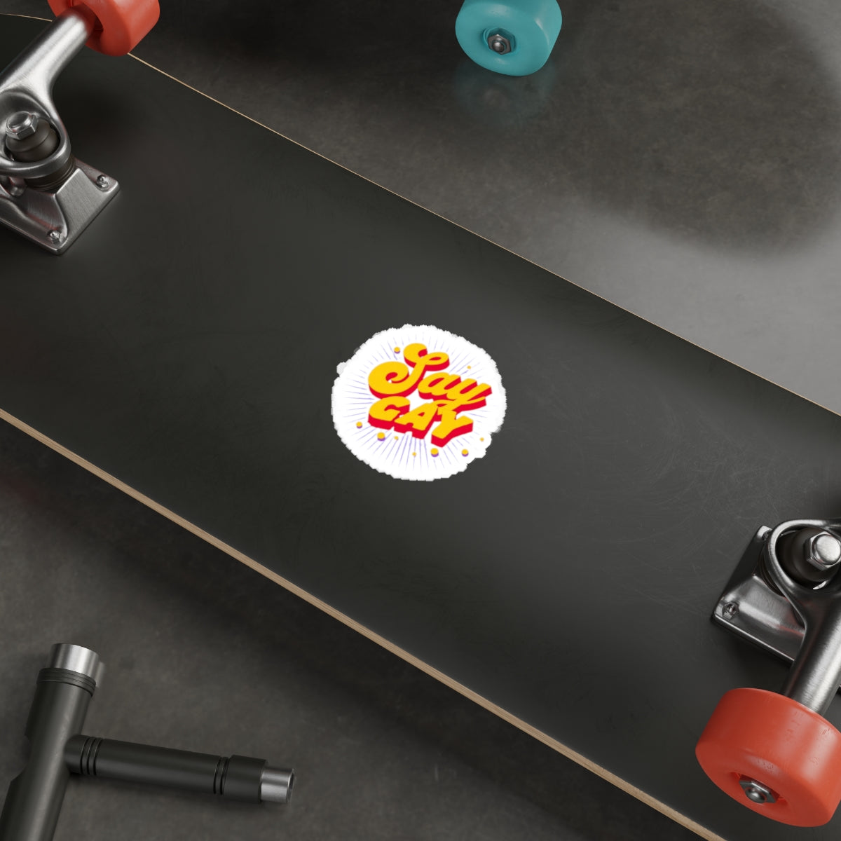 Die-Cut Stickers - Say Gay