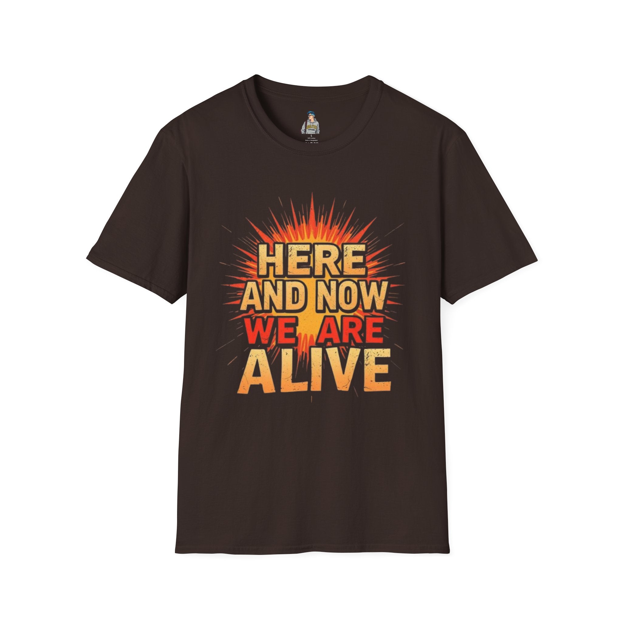 Empowering Statement Tee, Here and Now We Are Alive Our Resistance Matters