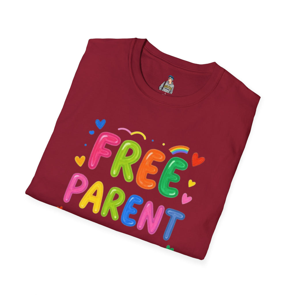 Free Parent Hugs Affirming T-Shirt