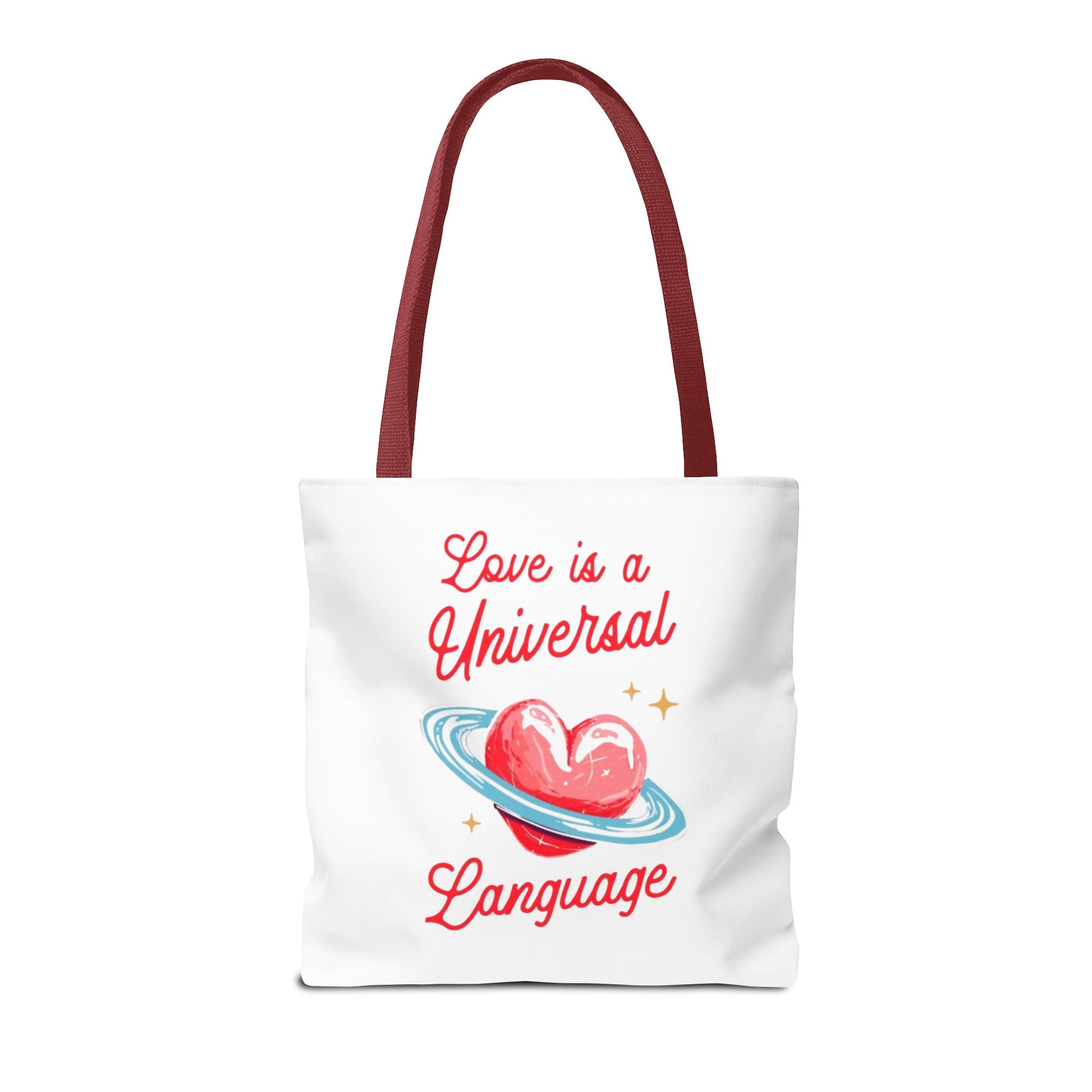 Love is a Universal Language Design - Tote Bag