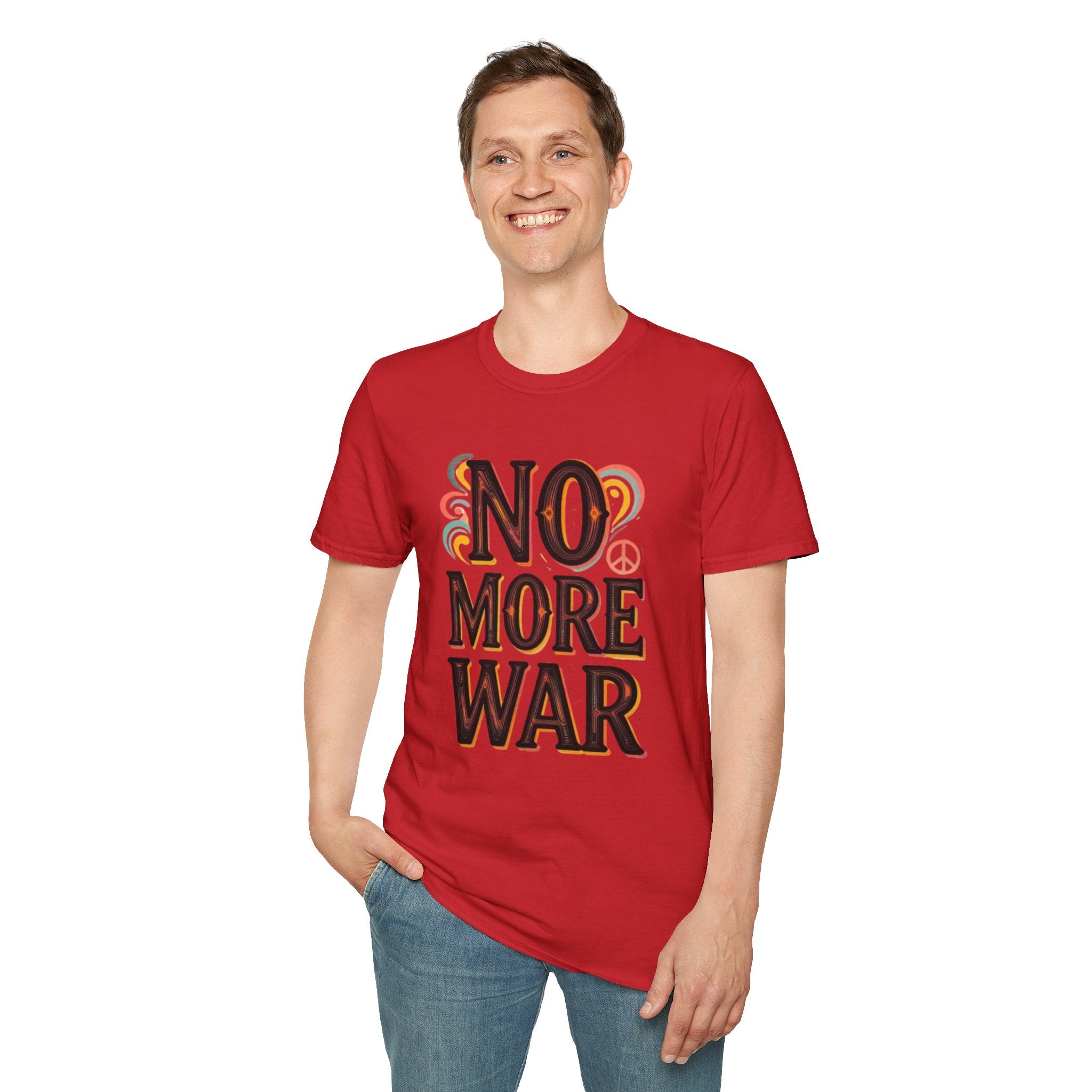 No More War Peace T-Shirt — Retro Anti-War Graphic Tee