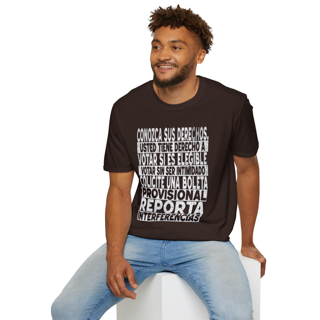 Know Your Voting Rights Spanish T-Shirt