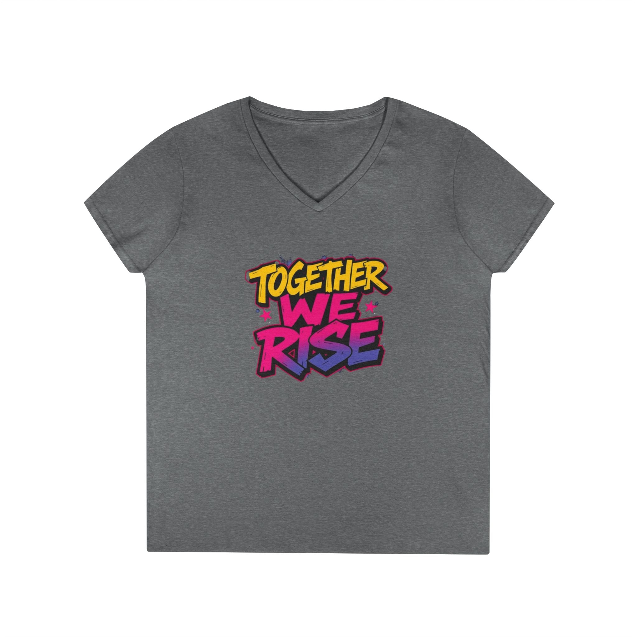 Empowerment Ladies' V-Neck T-Shirt - Together We Rise