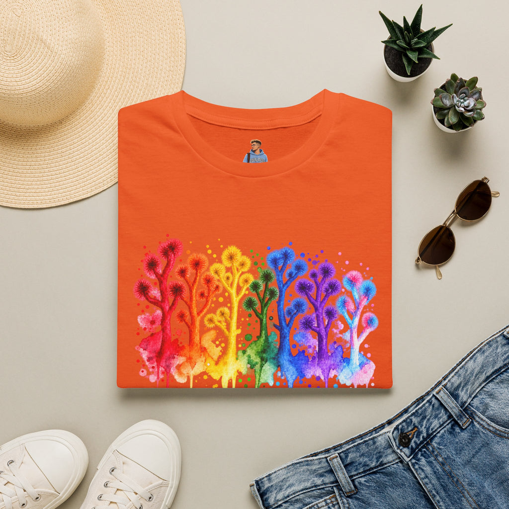 Pride Tree Las Vegas White Text T-shirt