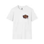 Buffalo Spiral Design Unisex Softstyle T-shirt