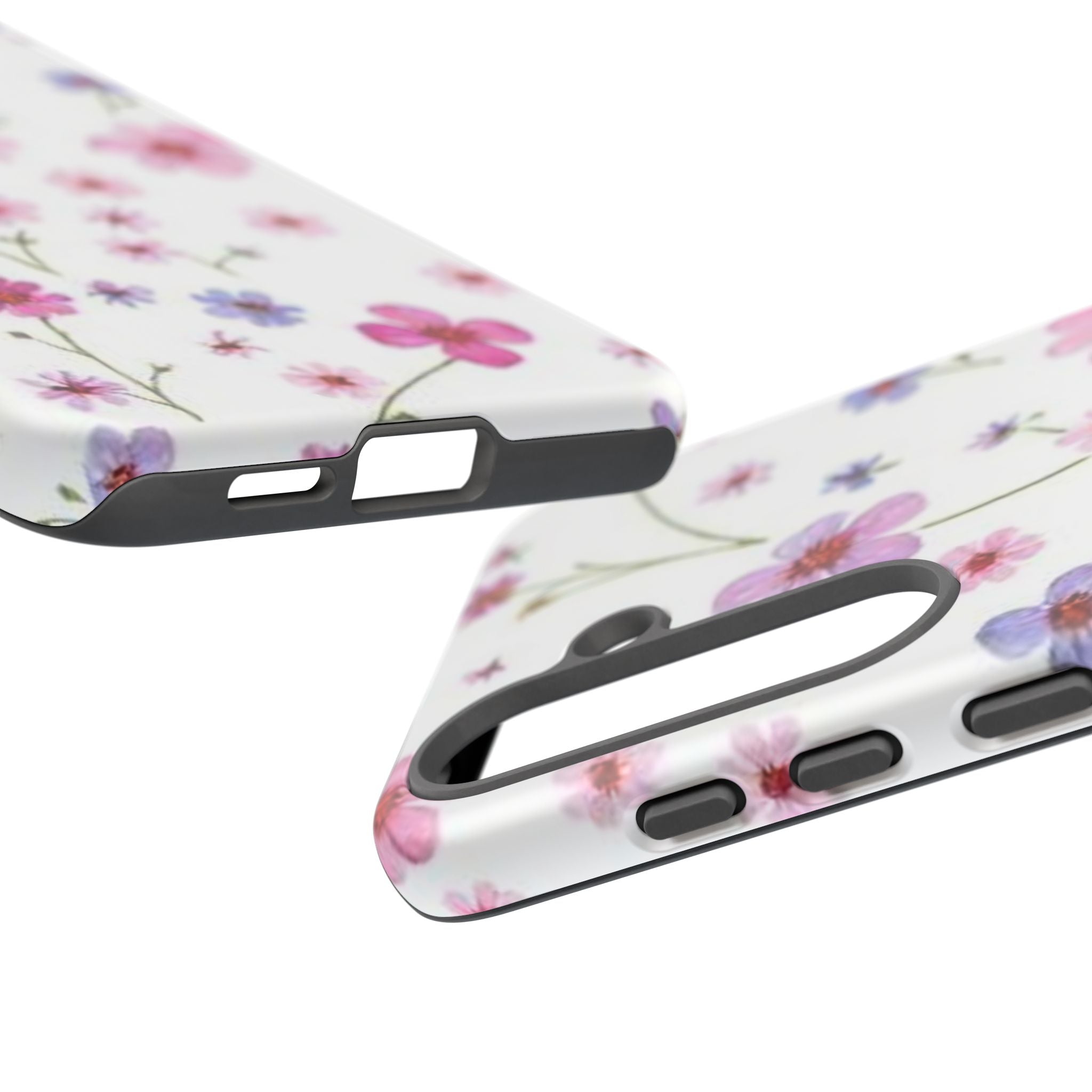 Pink Wildflower Tough Case for Android