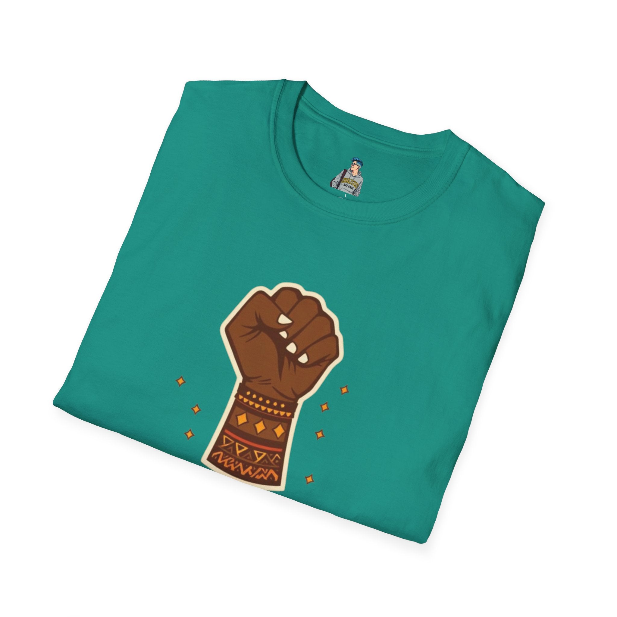 Empowering  Keep Your Brown Fist in the Sky Unisex T-Shirt