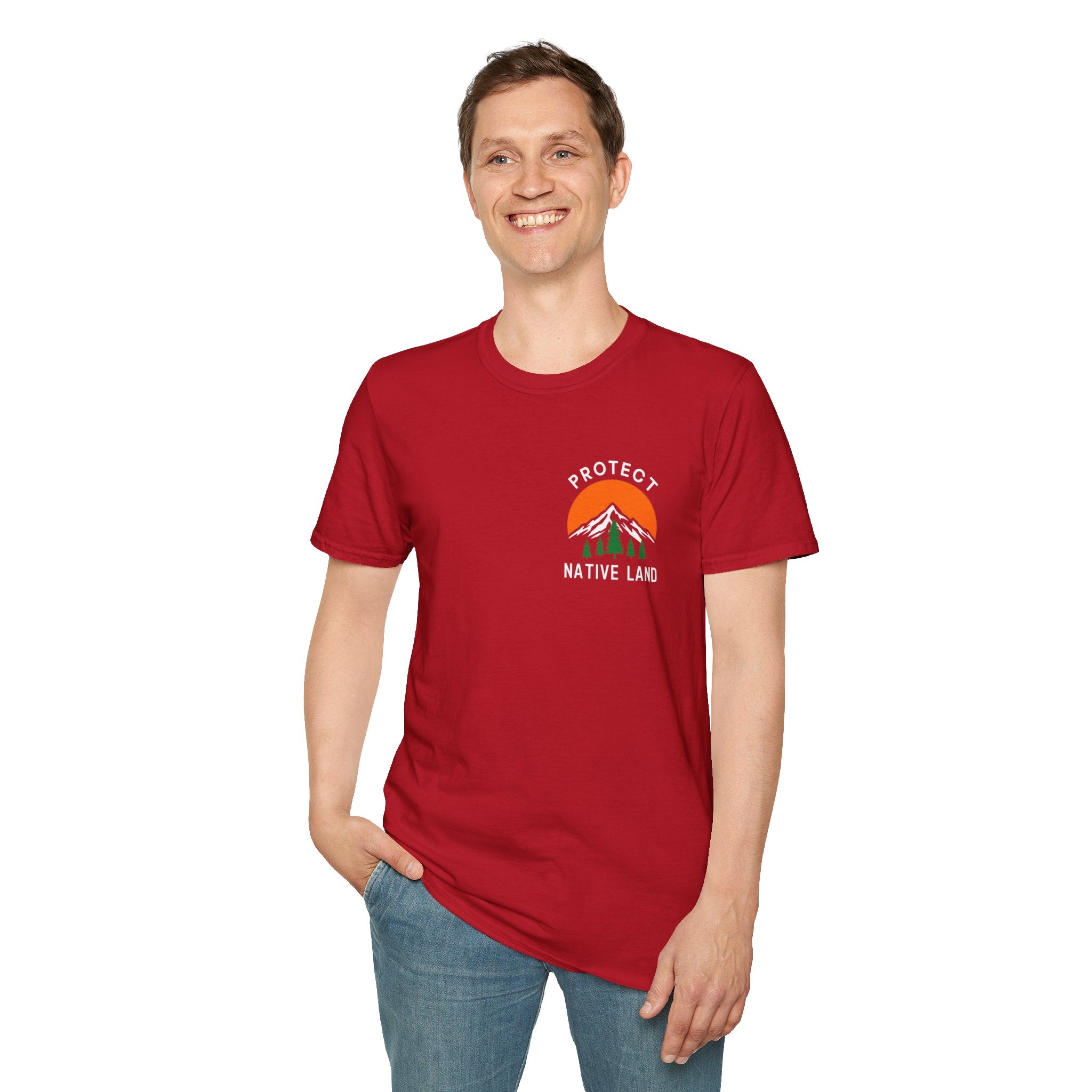 Protect Native Land Softstyle Unisex T-shirt