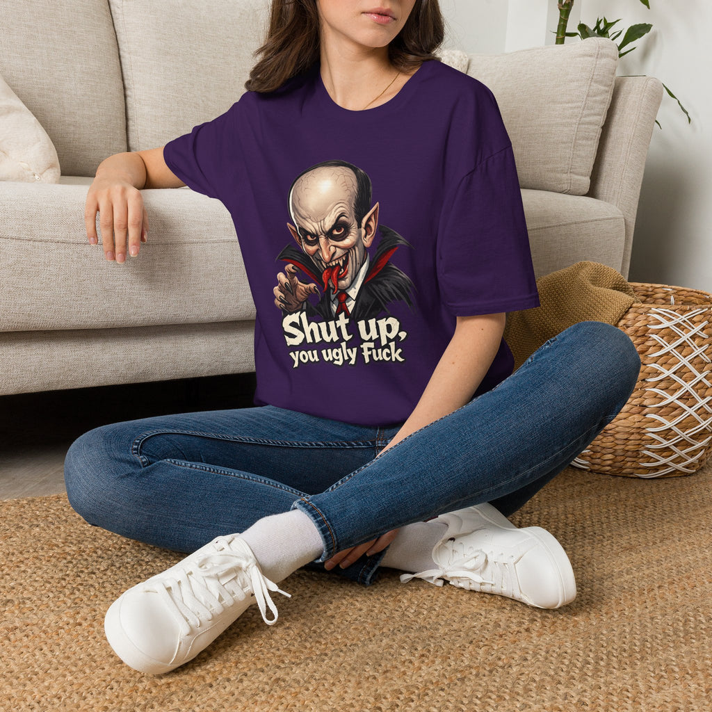 “Shut up, you ugly fuck” Funny graphic tee