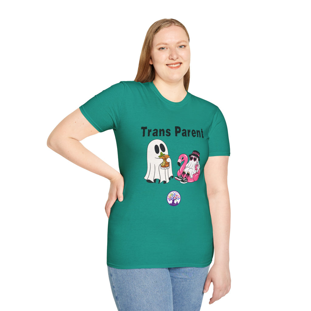 Trans Parent 4 Halloween Pride Tree Las Vegas T-Shirt