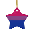 Bisexual Pride Ceramic Ornament - Celebrate Love & Diversity