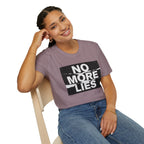 No More Lies T-Shirt — Bold Protest Graphic Tee