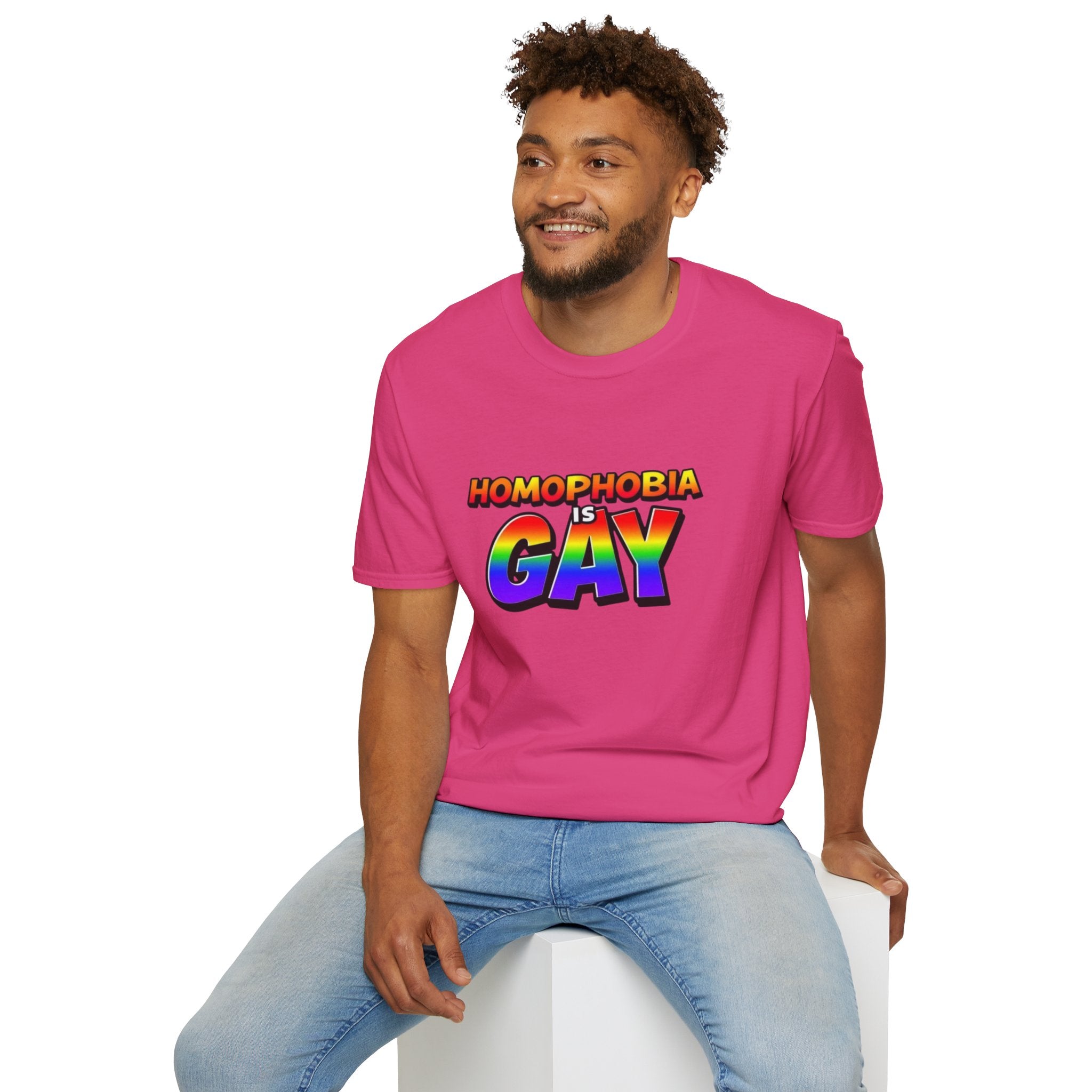 Homophobia Is Gay Graphic T-Shirt