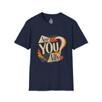 Are You An Ally? T-Shirt — Vintage Pride Ally Tee