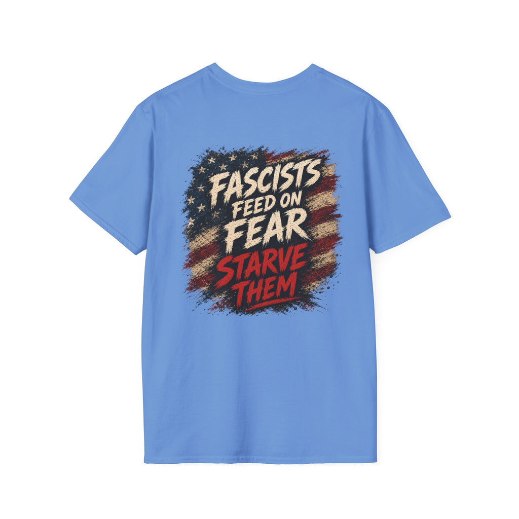 Patriots Don’t Stand For This T-Shirt — Statue of Liberty & Distressed Flag Graphic