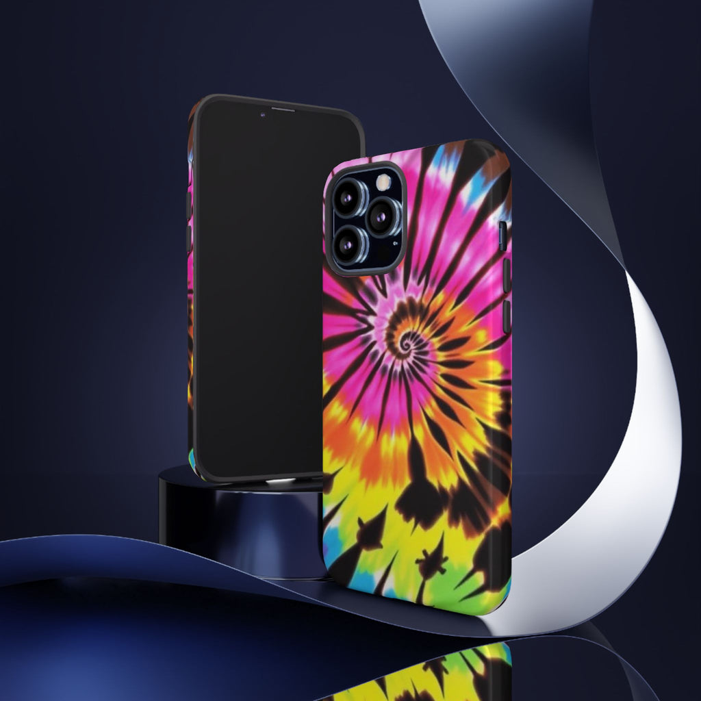 Tie-Dye Spiral Phone Case for iPhone