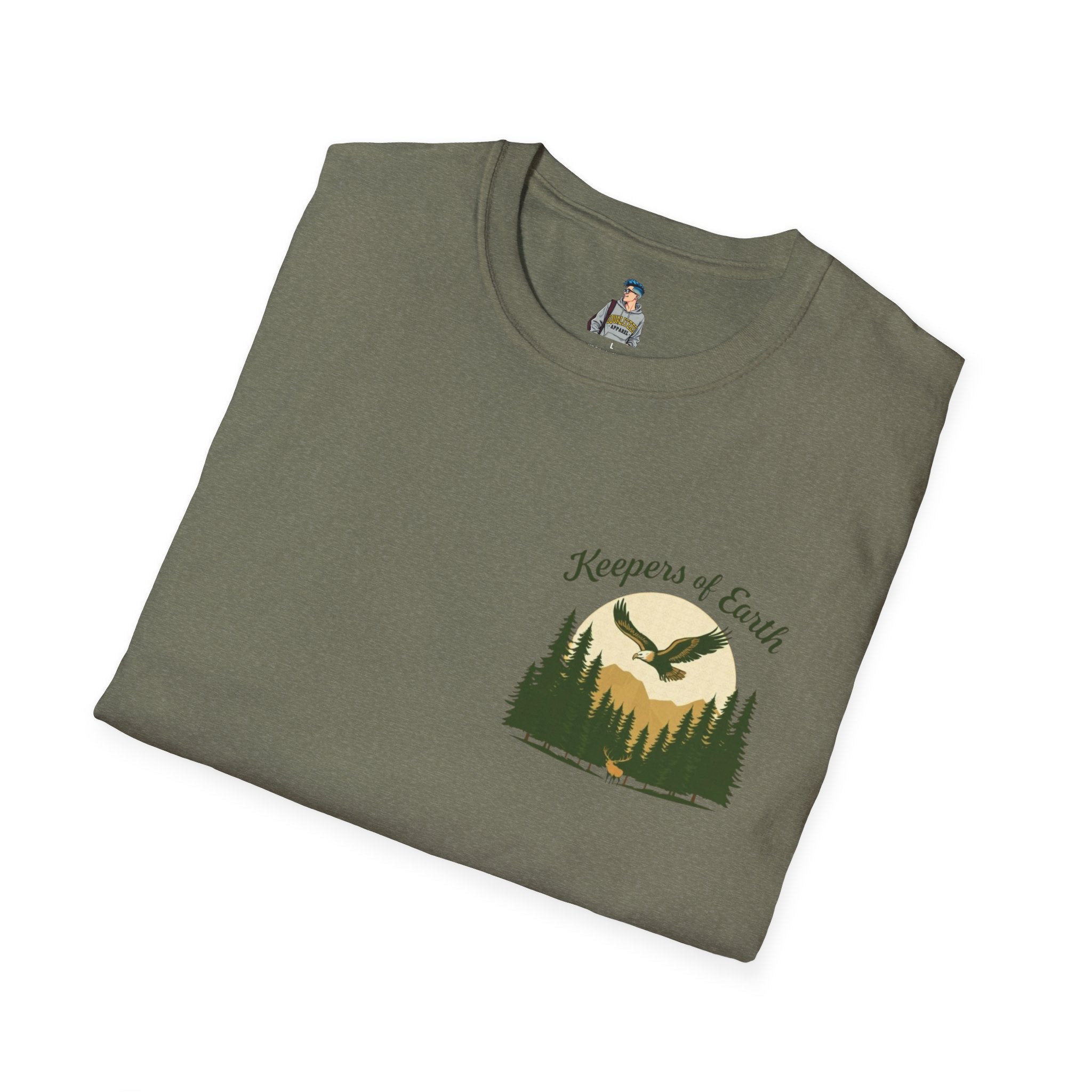 Keepers of the Earth Eagle and Elk T-shirt