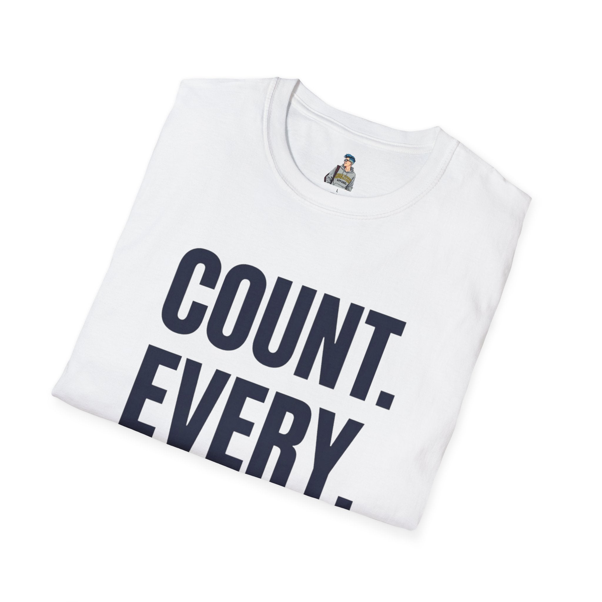 Count. Every. Vote. T-Shirt — Voter Rights Political Tee