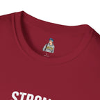 Strong Men Respect Women Statement Tee Unisex Softstyle T-Shirt