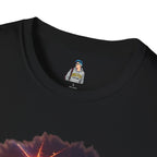Black Universe Male Silhouette Unisex Softstyle T-Shirt - Celebrate Black Culture