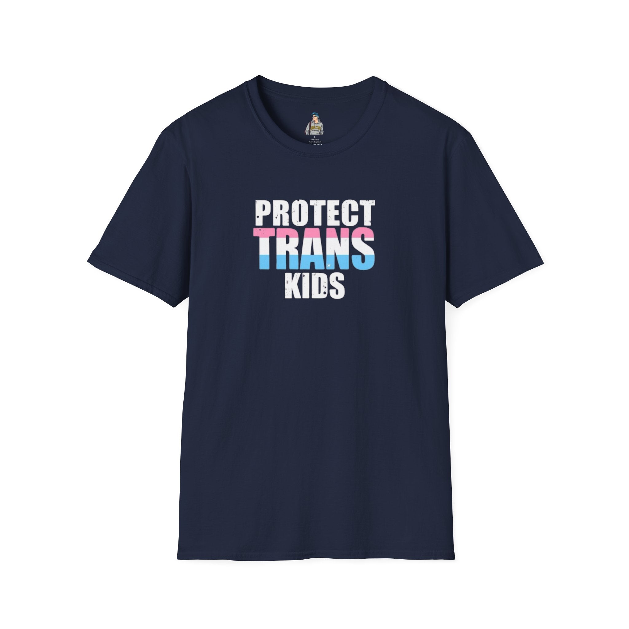 Unisex Softstyle T-Shirt - PROTECT TRANS KIDS