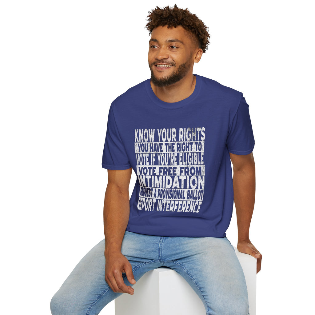 Know Your Voting Rights T-Shirt
