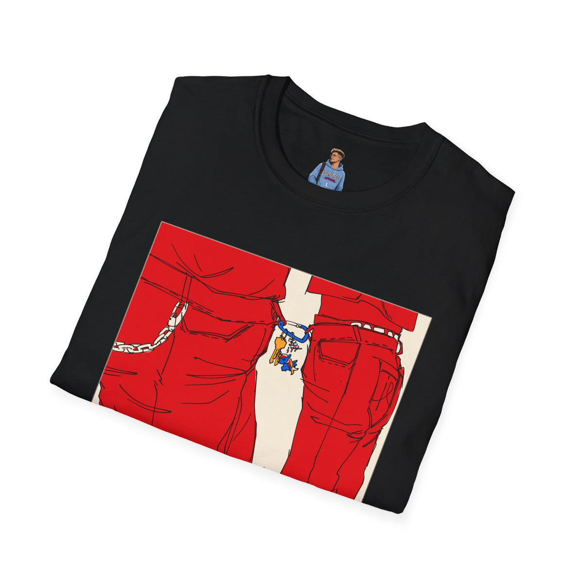 Red Jeans by Audrey Pride Tree Las Vegas T-Shirt