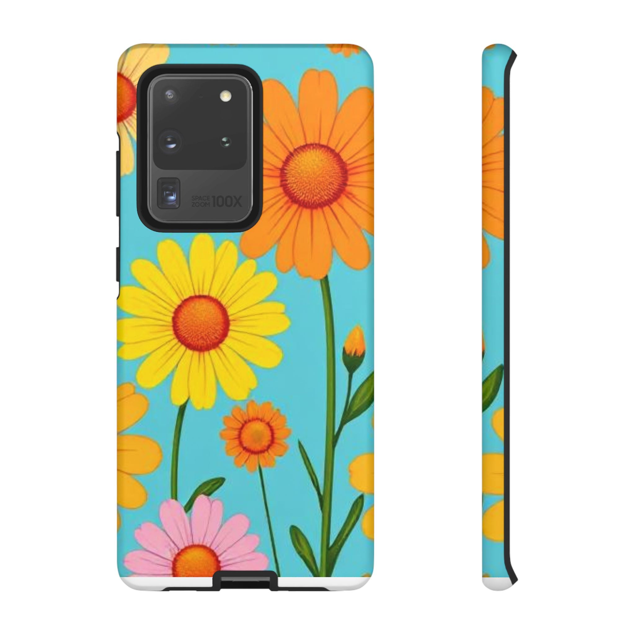 Floral Daisy Tough Case for Android