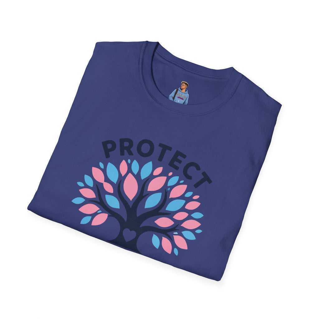 Protect Trans Kids Pride Tree Las Vegas T-Shirt