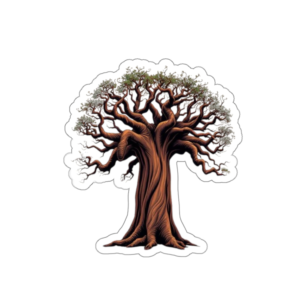 Die-Cut Stickers - Baobab Tree