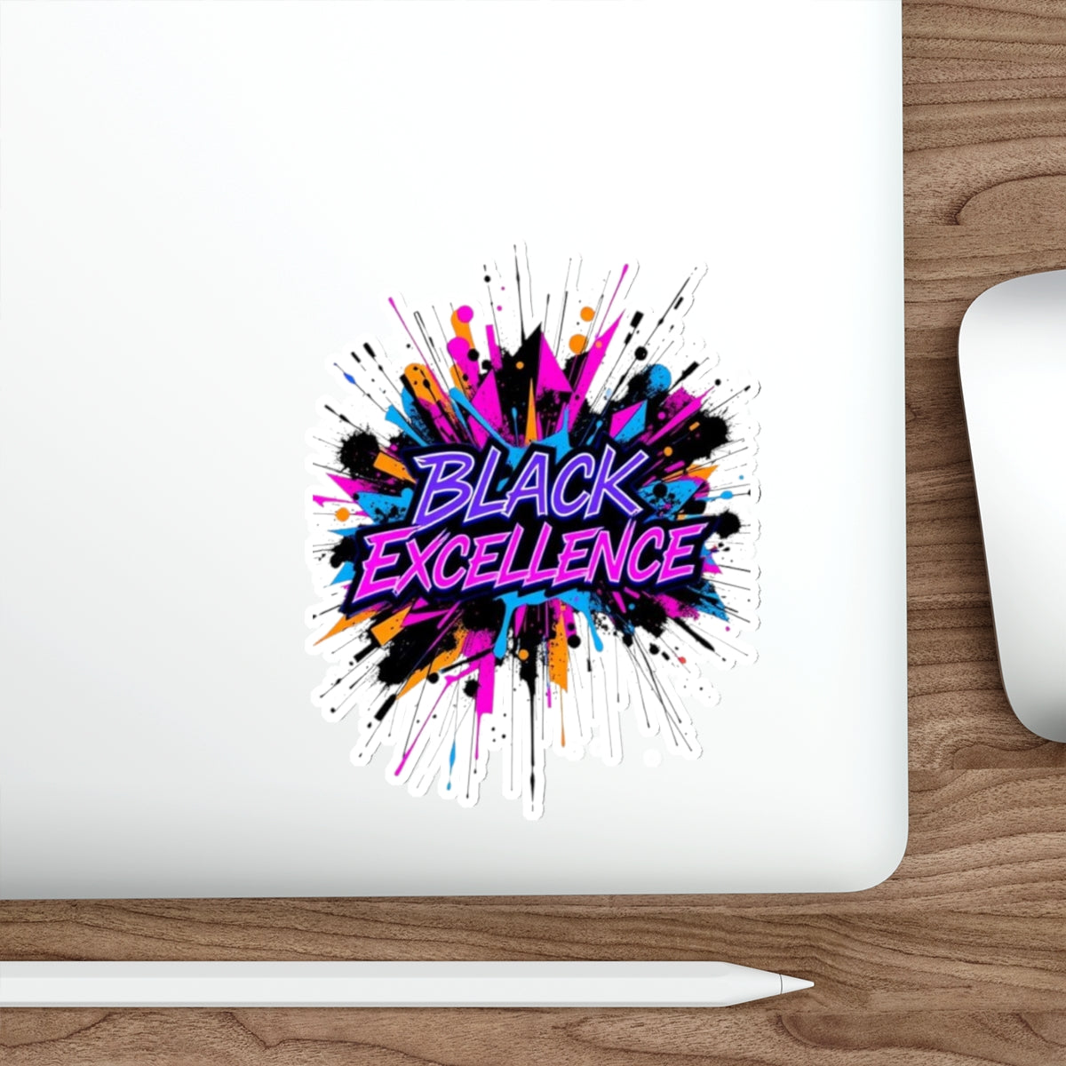 Die-Cut Stickers -  Black Excellence
