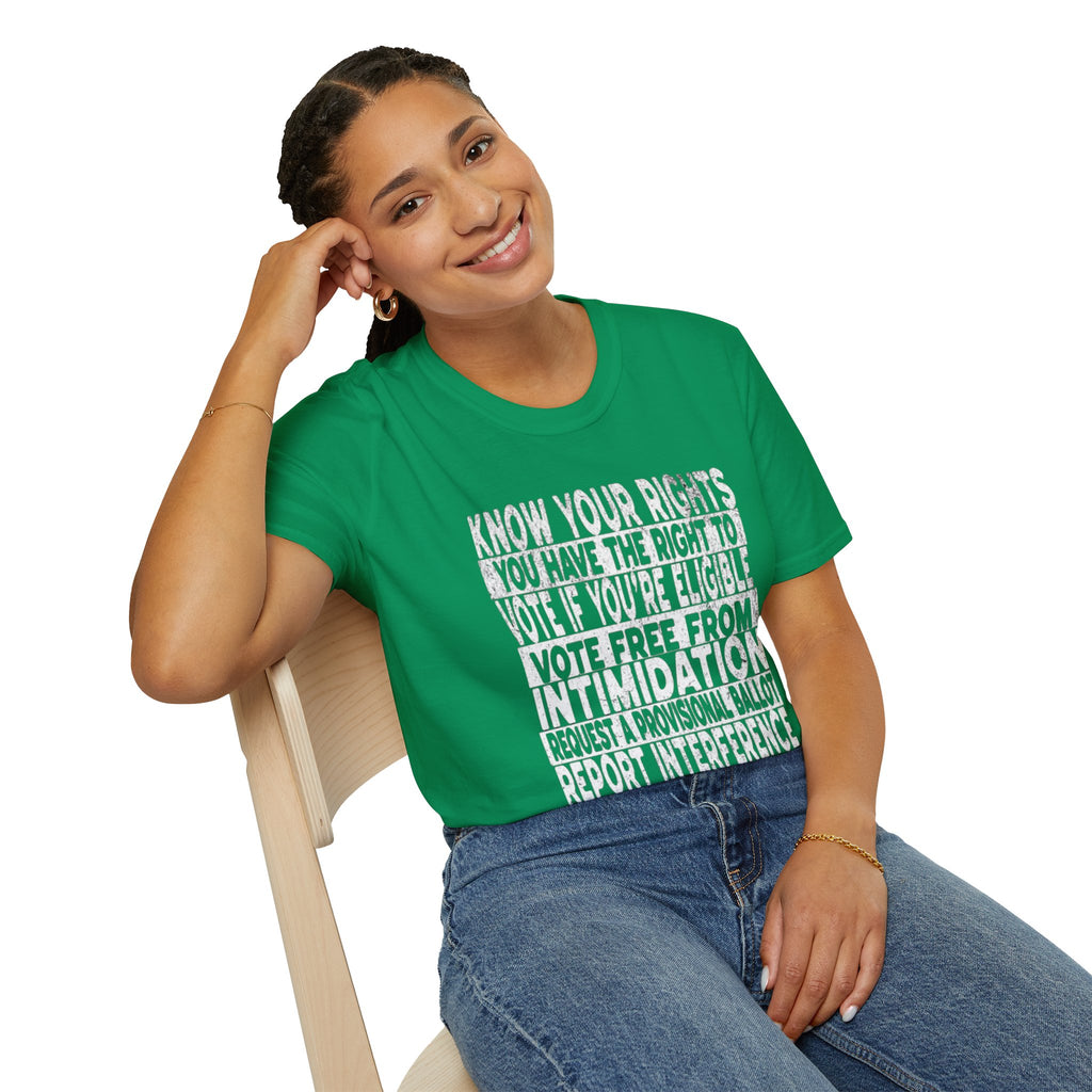 Know Your Voting Rights T-Shirt