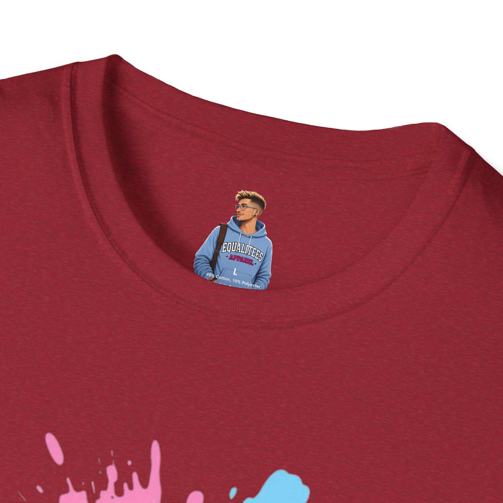 Protect Trans Kids Unisex Softstyle T-Shirt - Supportive LGBTQ+ Apparel