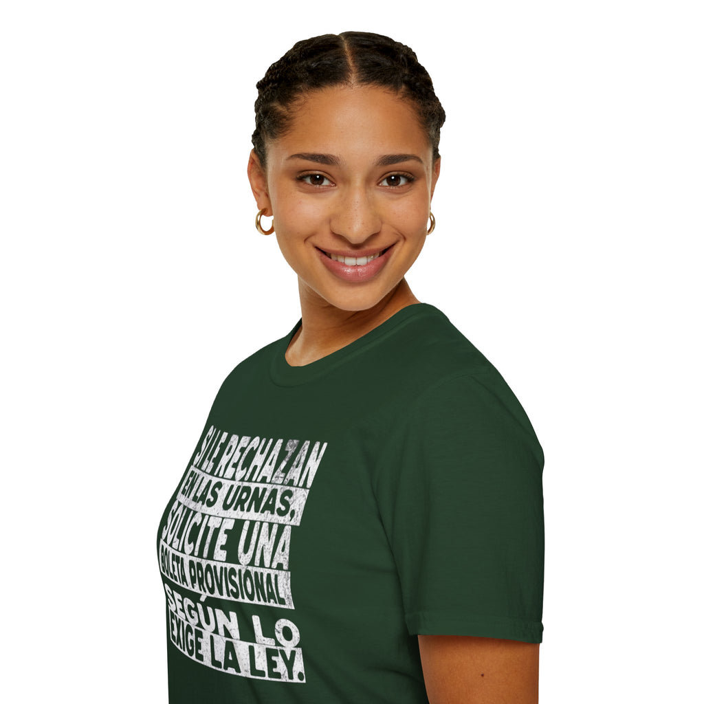 Know Your Rights Voting Spanish T-Shirt