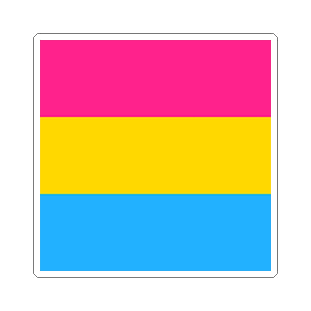 Die-Cut Stickers - Pansexual Pride