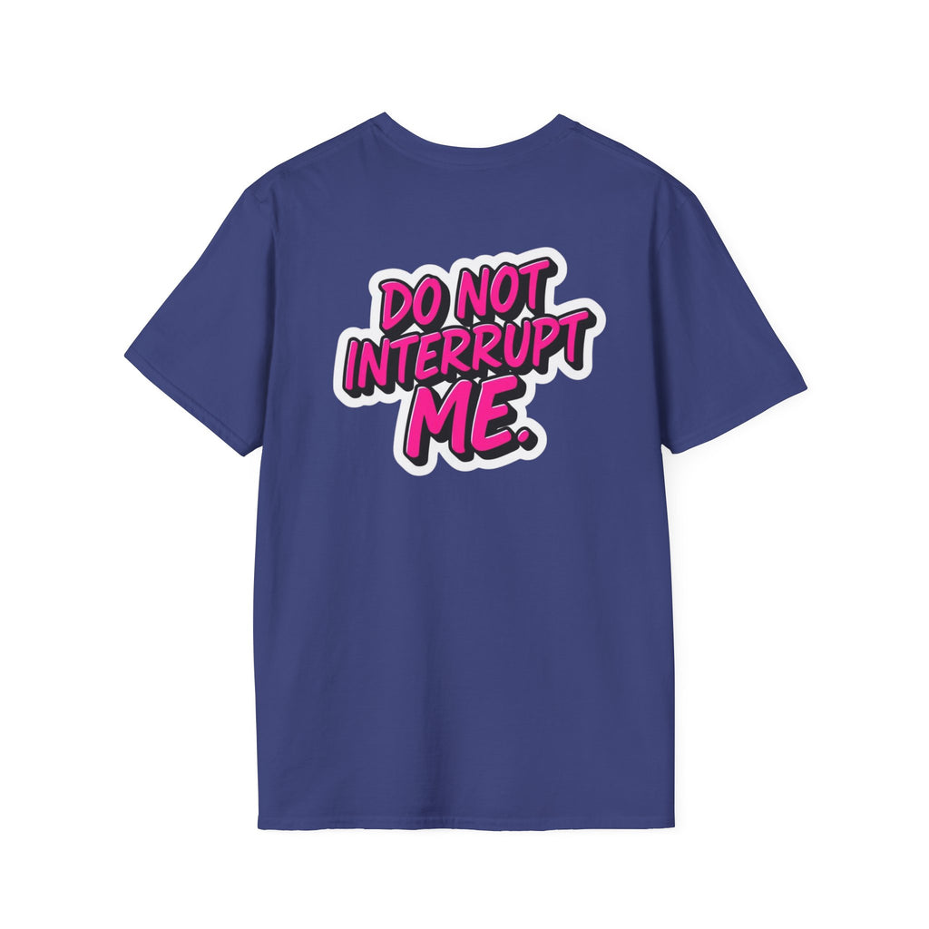 'I Am Speaking' Unisex Softstyle T-Shirt – Bold Statement Tee for Confident Voices