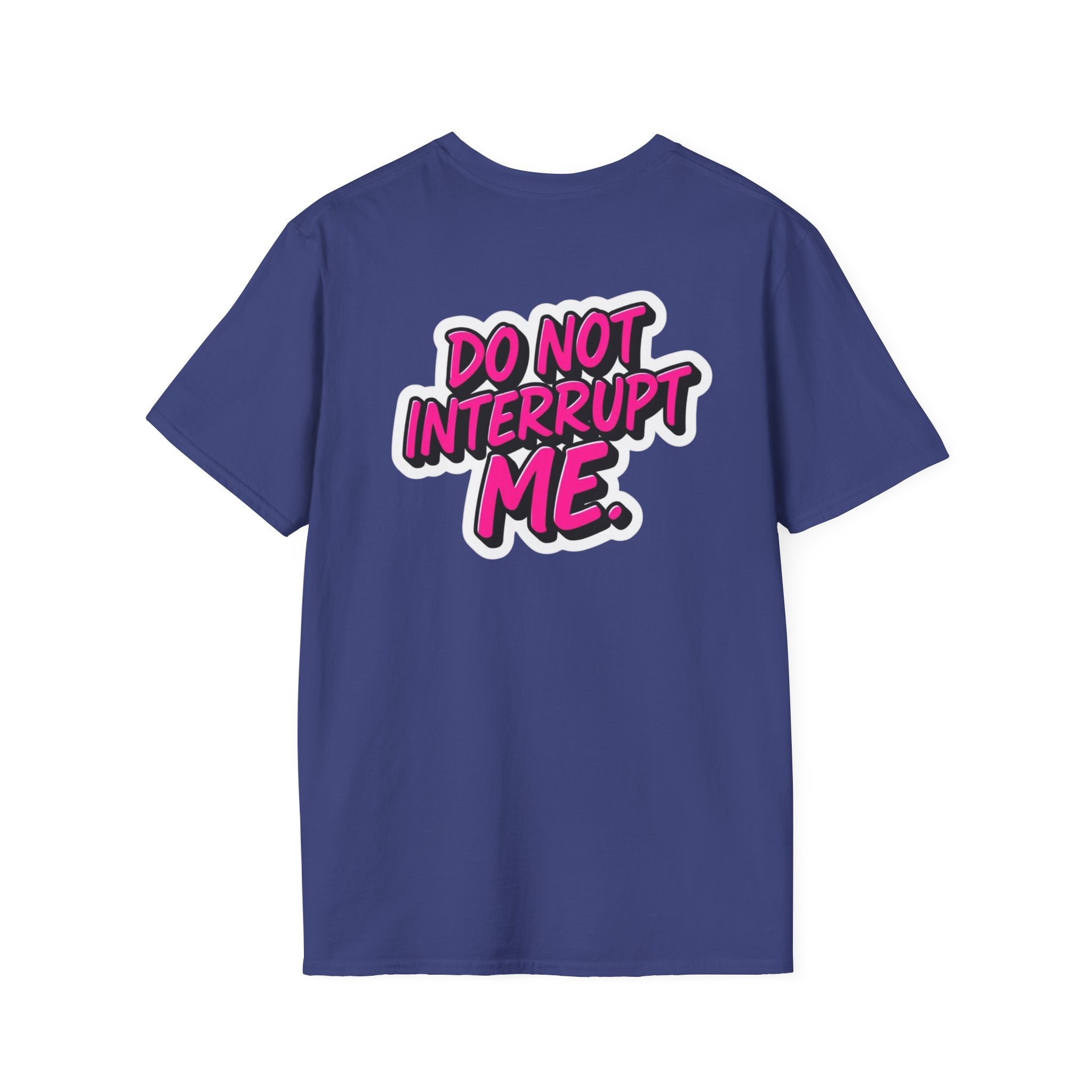 'I Am Speaking' Unisex Softstyle T-Shirt – Bold Statement Tee for Confident Voices