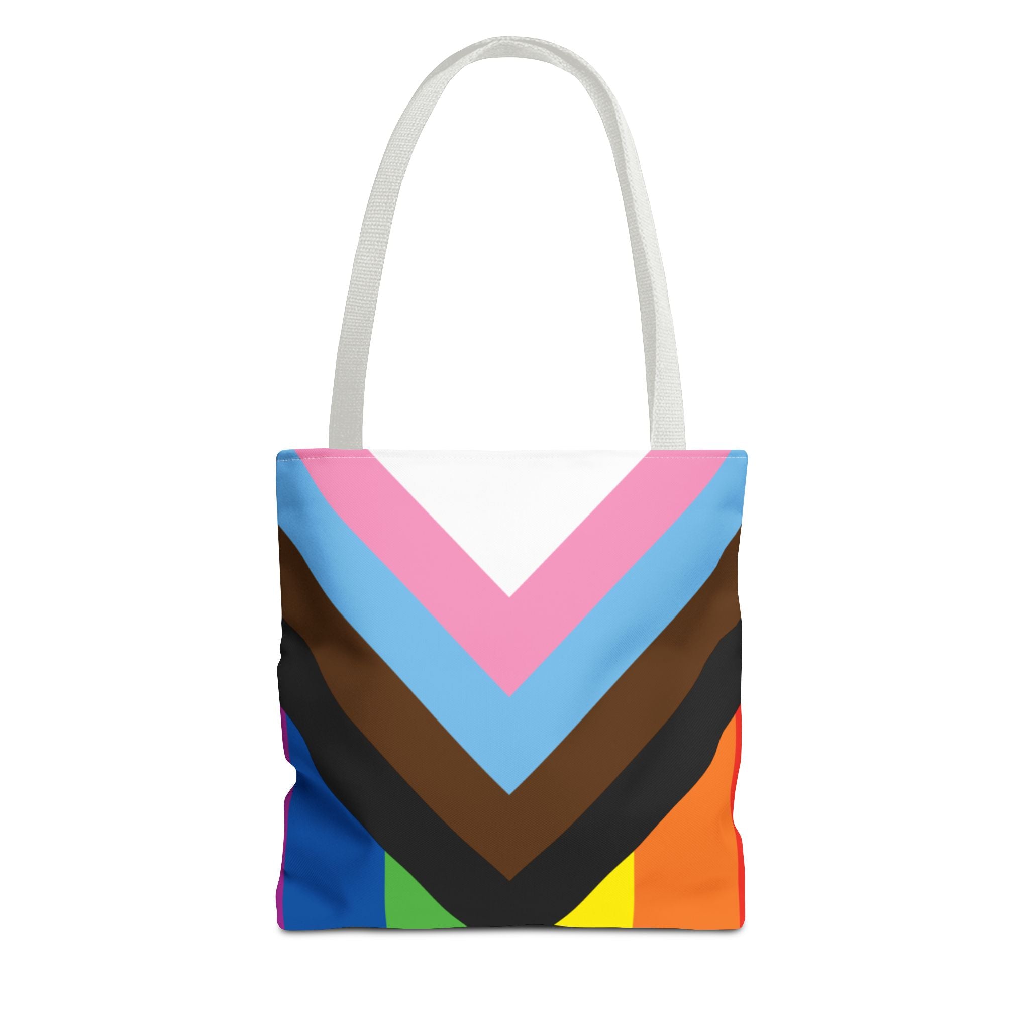 Inclusive Pride Flag Tote Bag