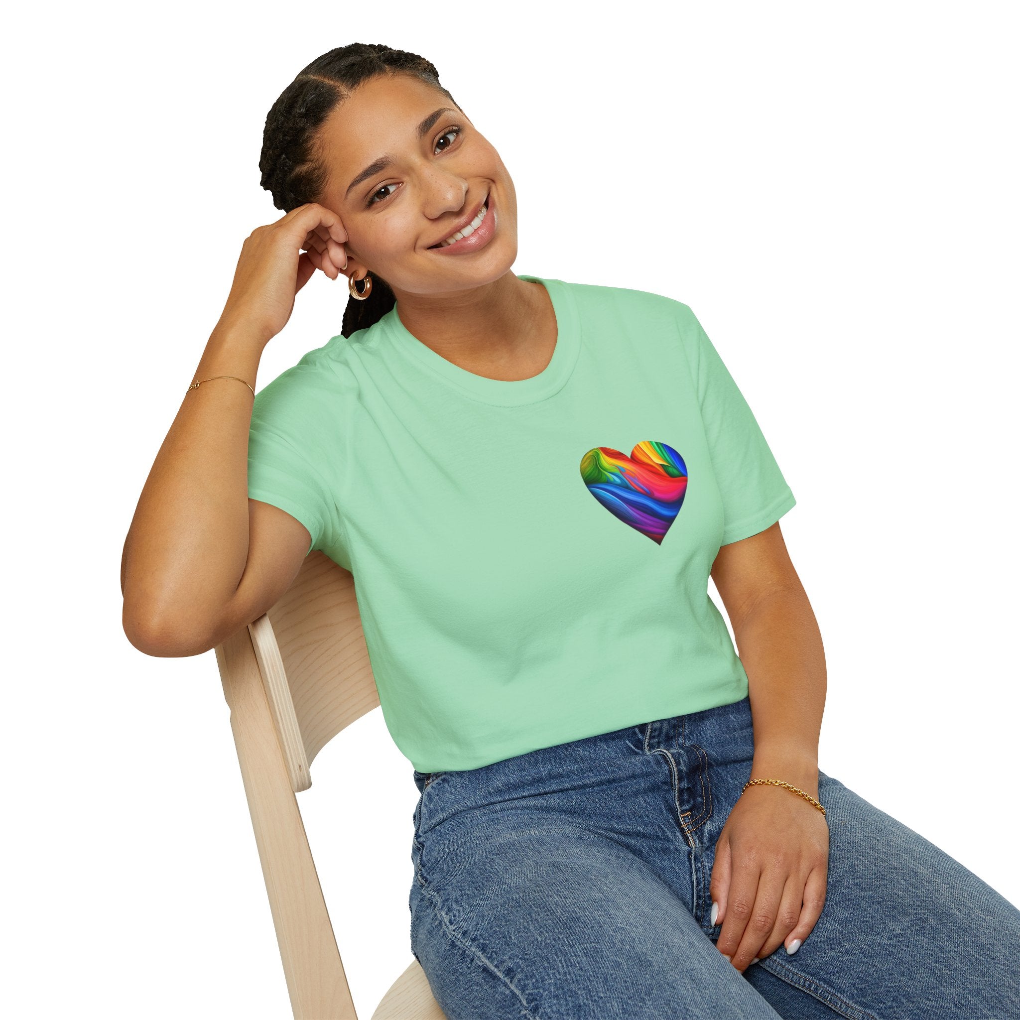 Pride Heart Design T-shirt
