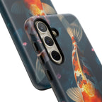 Peaceful Koi Cherry Blossom Tough Cases For Android & iPhone