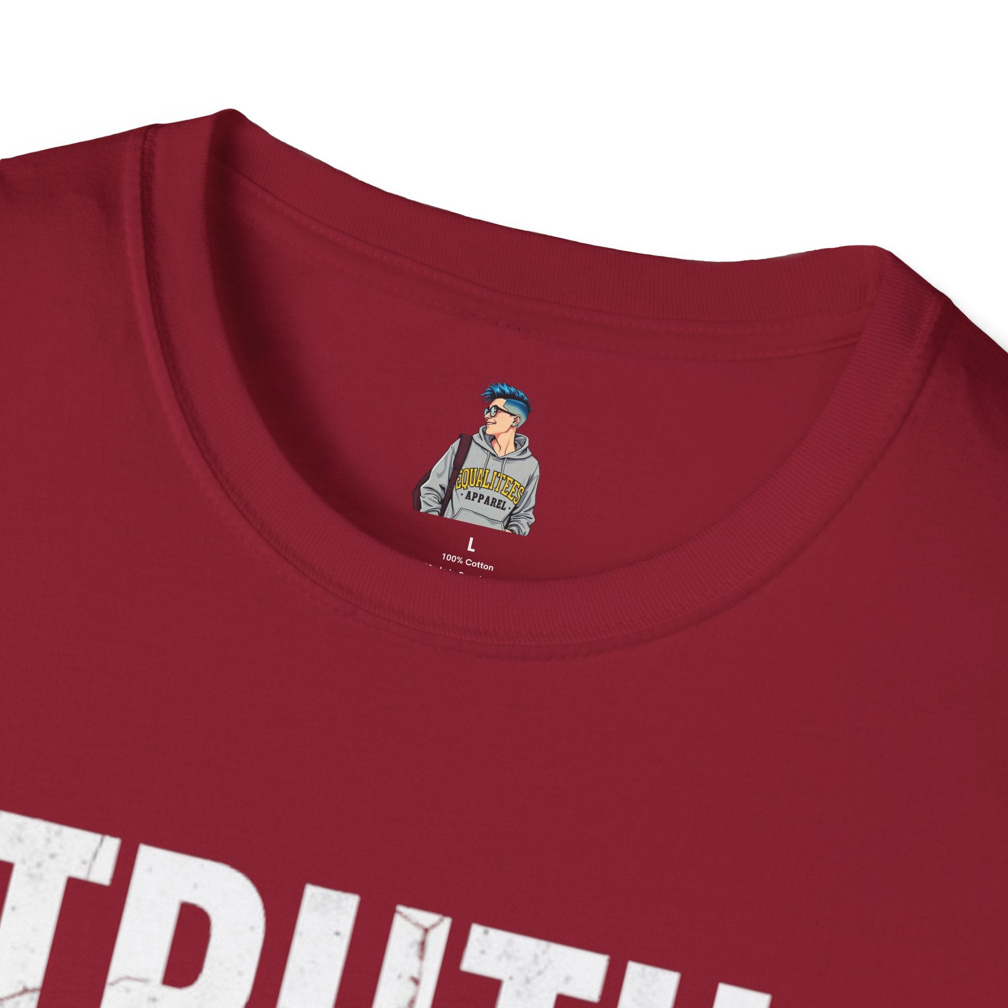 Unisex Softstyle T-Shirt – "Truth Matters" Statement Tee for Activists & Everyday Wear