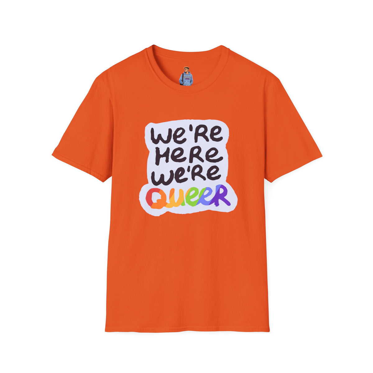 We’re Here We’re Queer Pride Tree Las Vegas T-Shirt