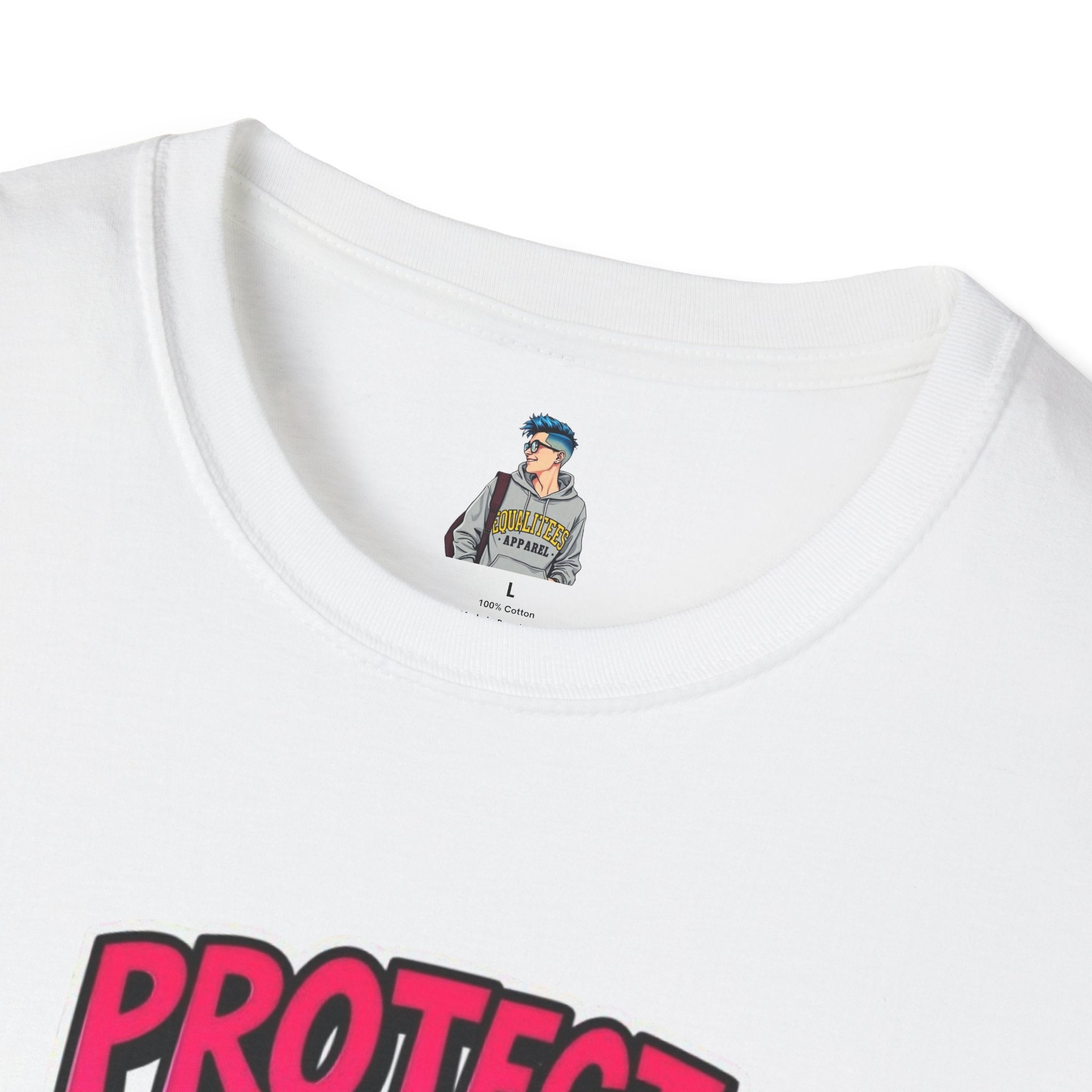 Protect Queer Kids Unisex Softstyle T-Shirt | Inclusive & Comfortable Tee