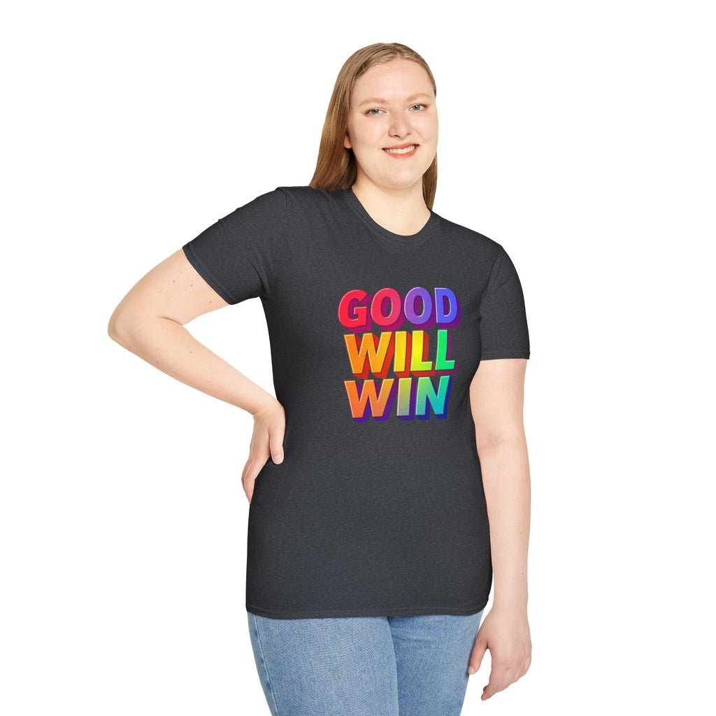 Rainbow Good Will Win T-shirt