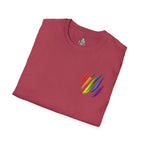 Rainbow Scratch Unisex Softstyle T-Shirt - Casual Comfort for All Occasions