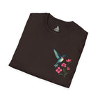 Floral Hummingbird T-Shirt