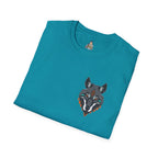 Mystical Wolf Design Unisex Softstyle T-shirt