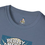 Uncle Sam in disbelief Really, America? Unisex softstyle T-Shirt