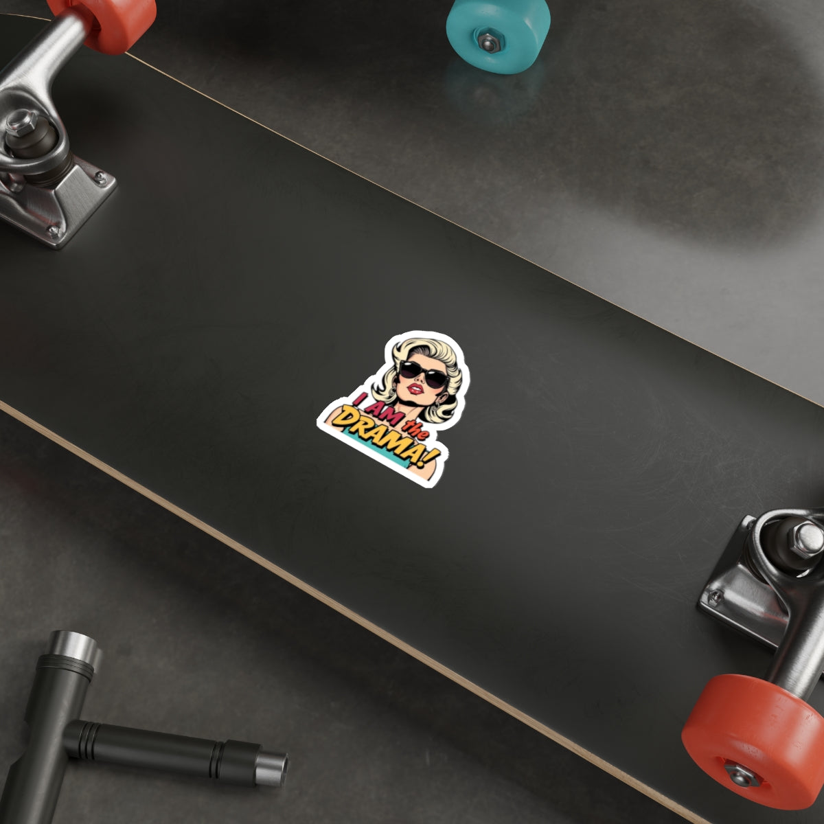 Die-Cut Stickers - I AM the Drama